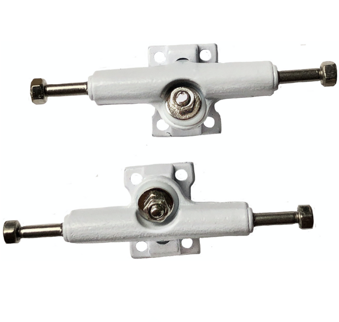 WoodClub Trucks 30 mm - White - Wooden Fingerboards