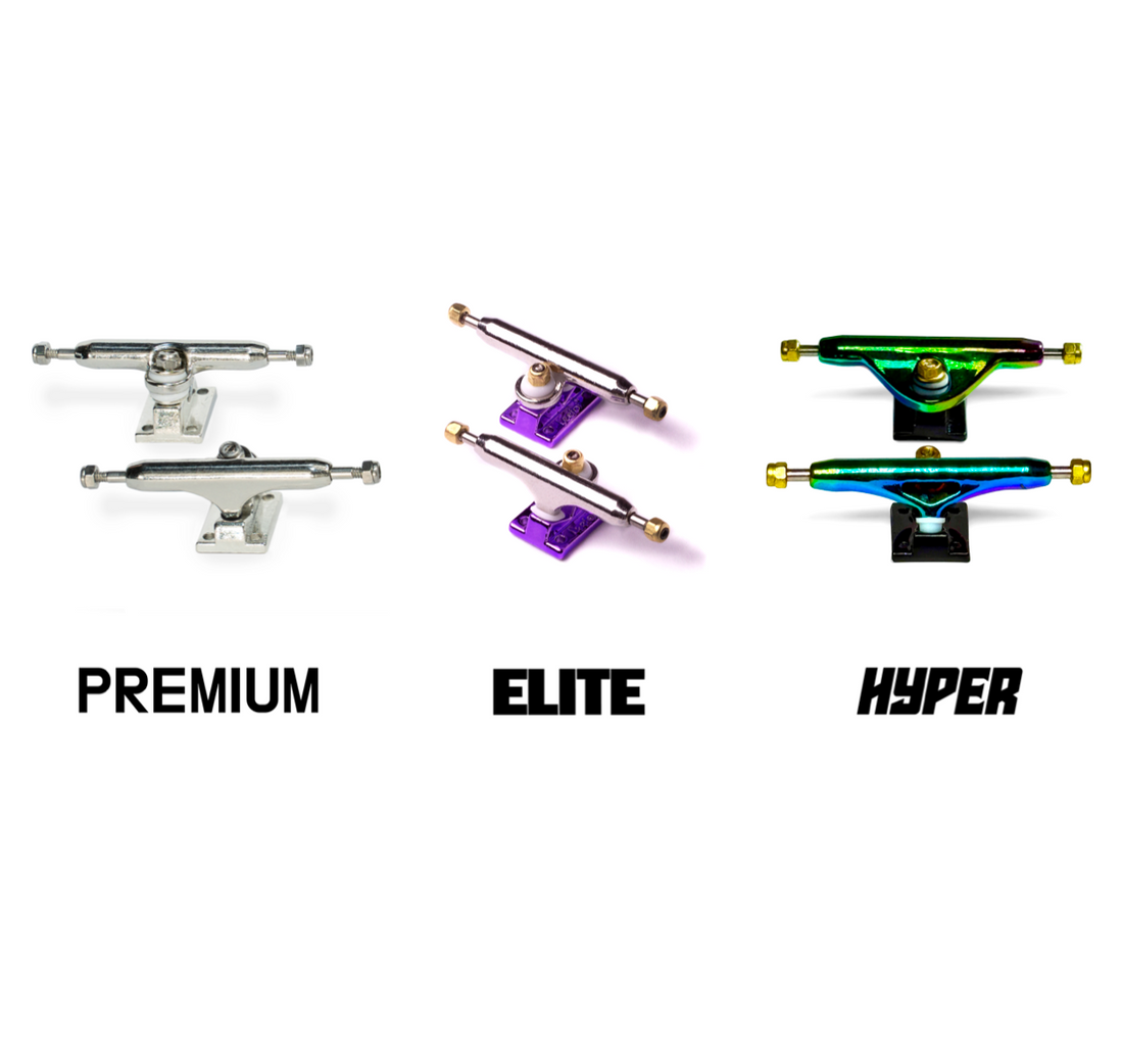 WoodClub Wooden Fingerboard 34mm - Purple