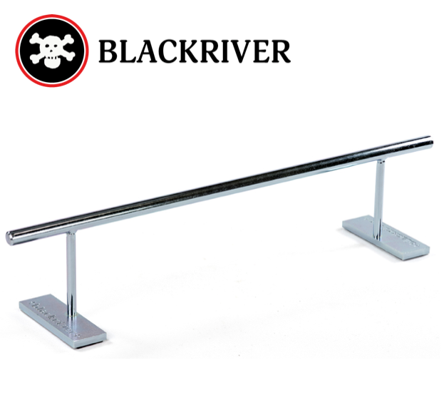 Blackriver Ironrail Round - Silver - Wooden Fingerboards