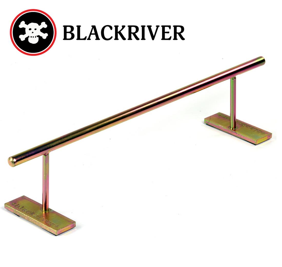 Blackriver Ironrail Round - Gold - Wooden Fingerboards