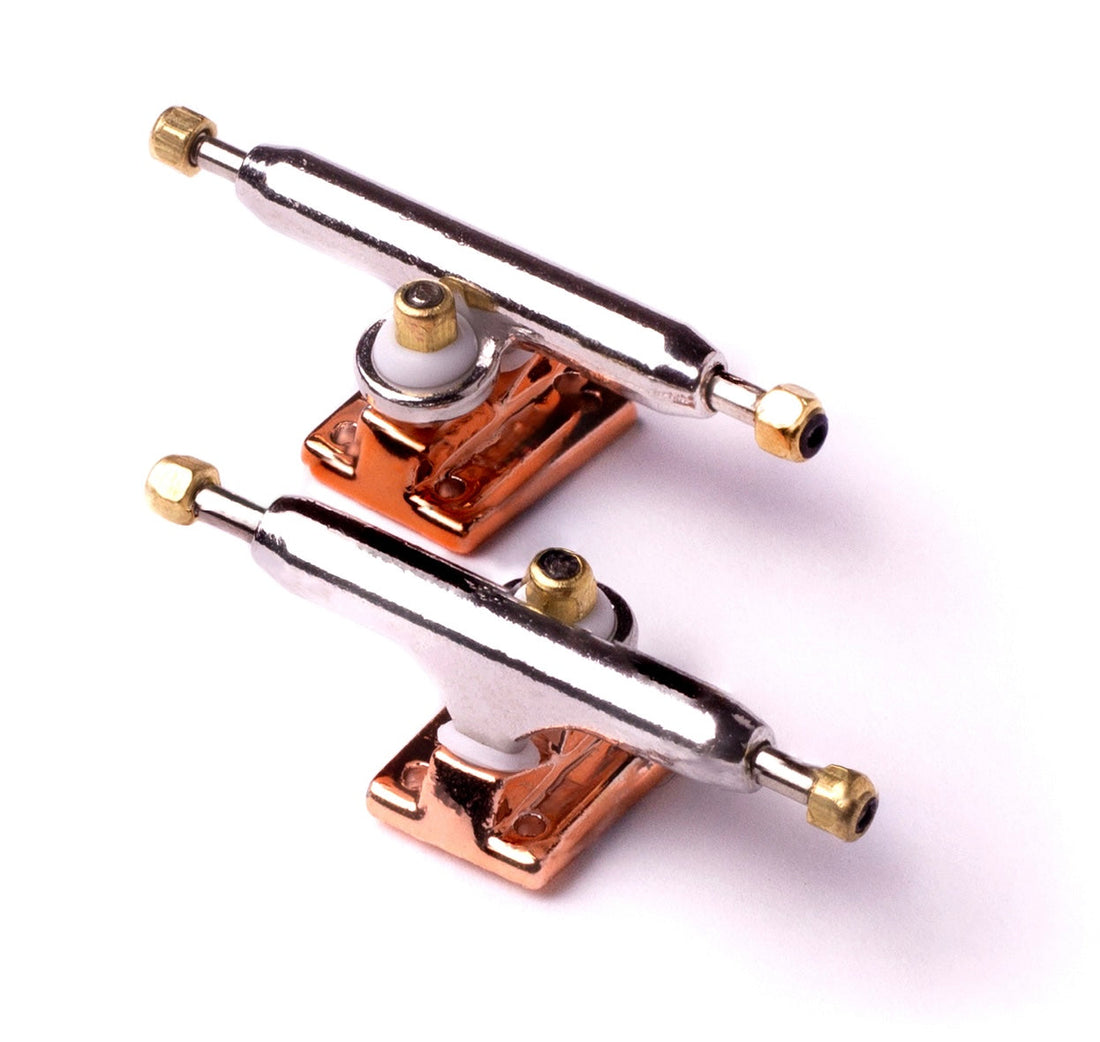 WoodClub Trucks ELITE 32mm - Silver/Gold