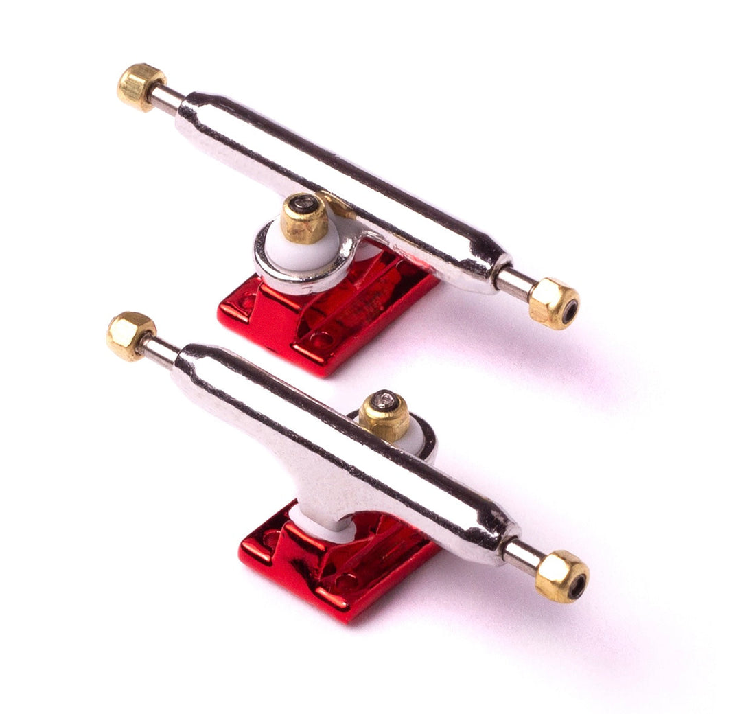 WoodClub Trucks ELITE 34mm - Silver/Red