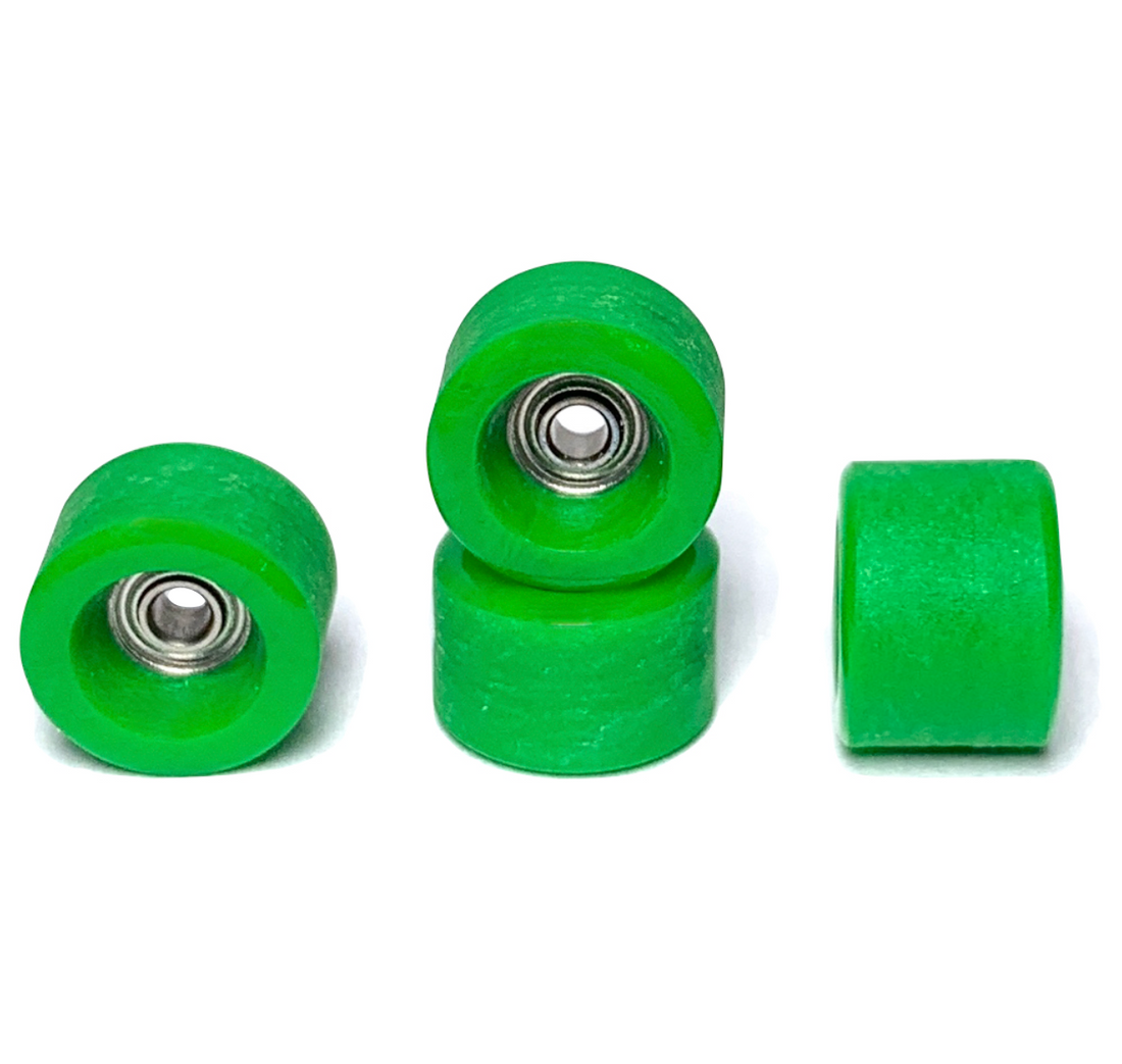 WoodClub Wheels ELITE - Green - Wooden Fingerboards