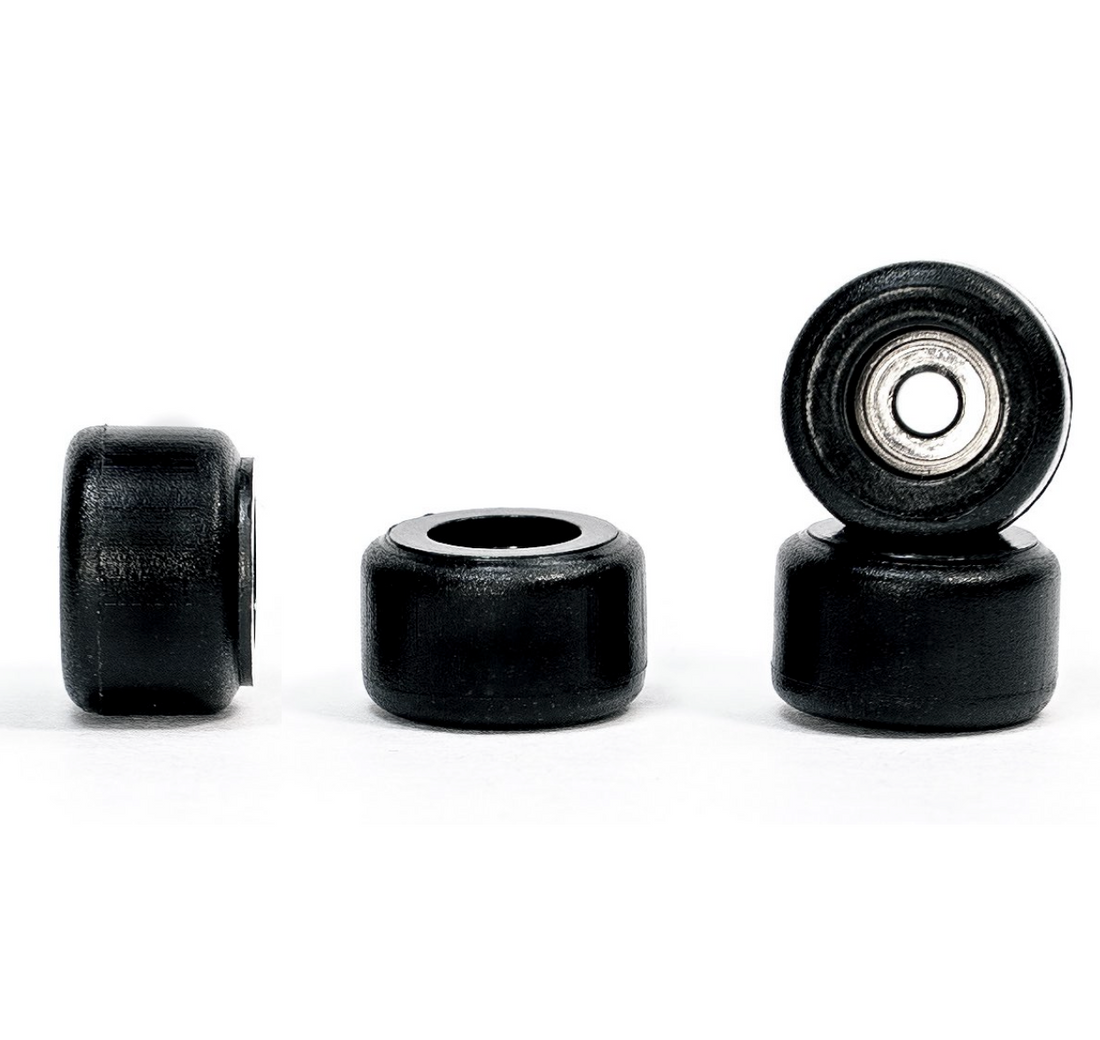 WoodClub Wheels REGULAR - Black - Wooden Fingerboards