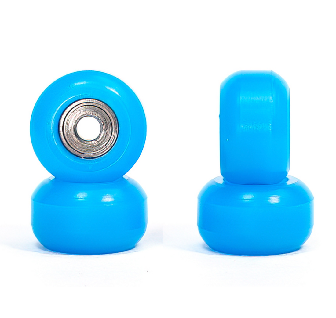 WoodClub Wheels PREMIUM - Light blue - Wooden Fingerboards