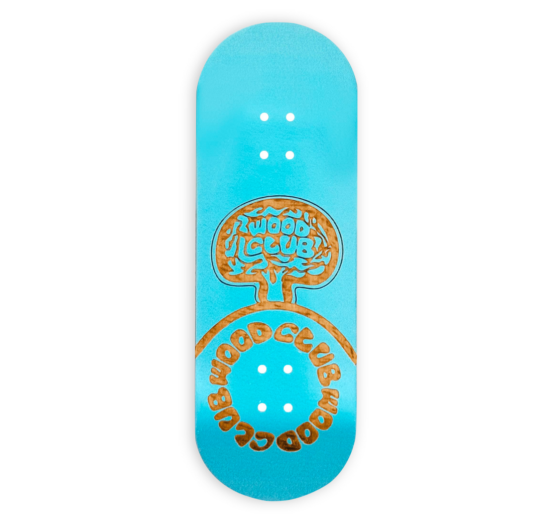 WoodClub Wooden deck 34mm - Light Blue
