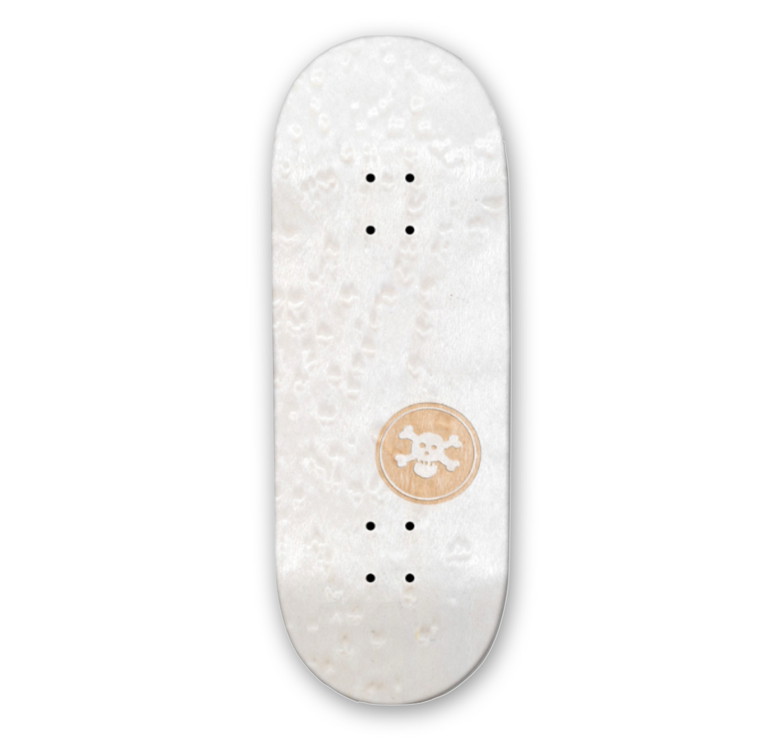 Blackriver Deck 33.3mm Mini Logo - White